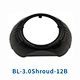 car light lens shroud