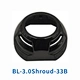 car light lens shroud