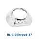 car light lens shroud